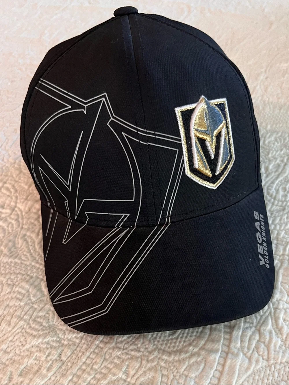 Vegas Golden Knights Adidas Authentic NHL Pro Fitted Hat S/M